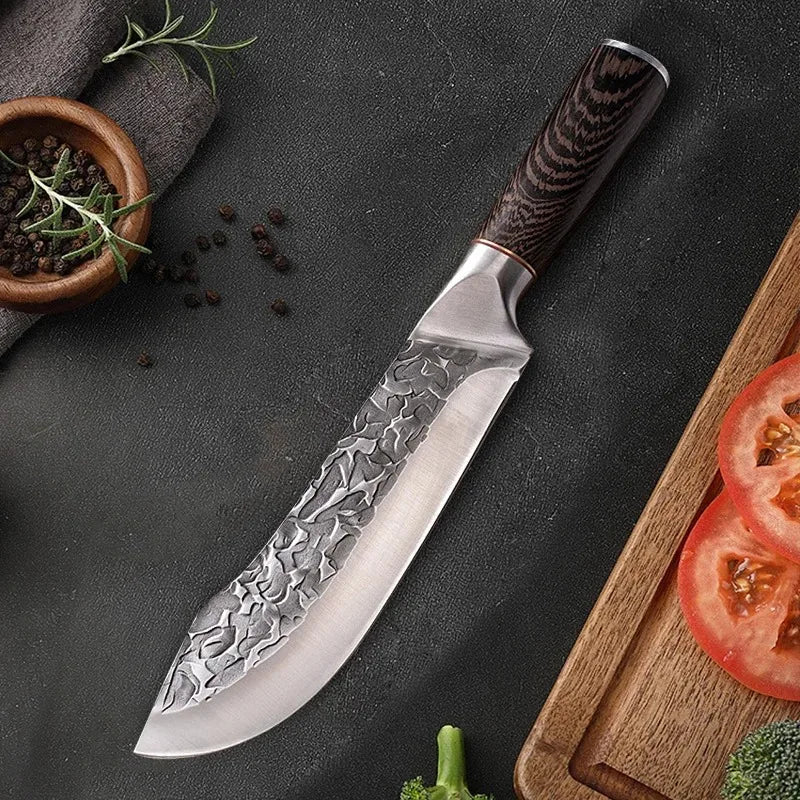 Hand Forged Butcher Chef Meat Knife