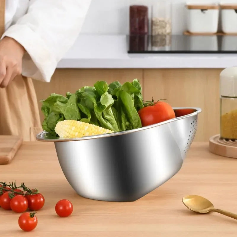 Stainless Steel Rice Washing Strainer