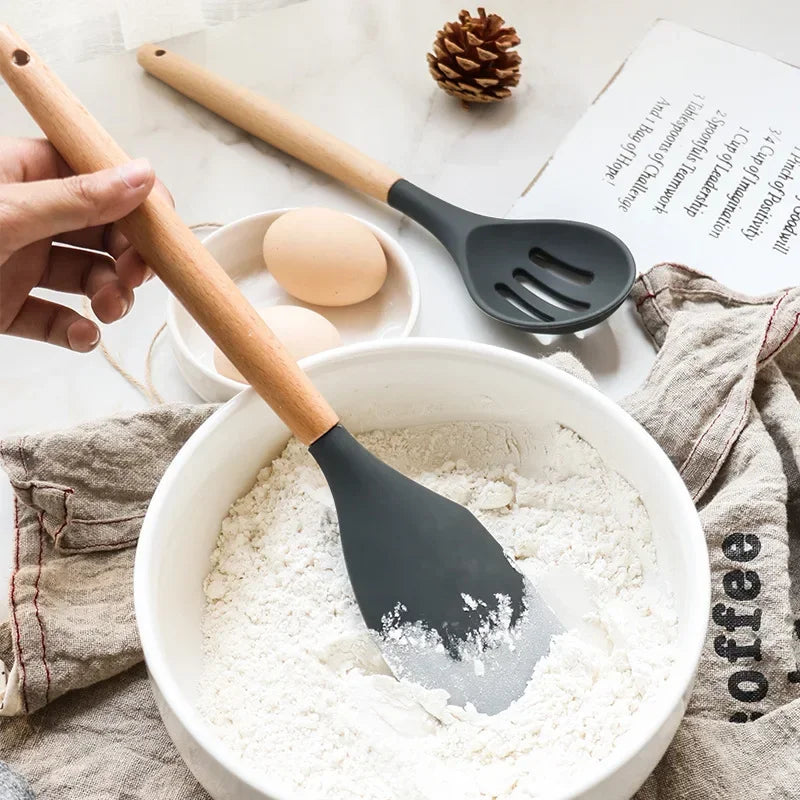 Silicone Kitchenware Non-Stick Cookware