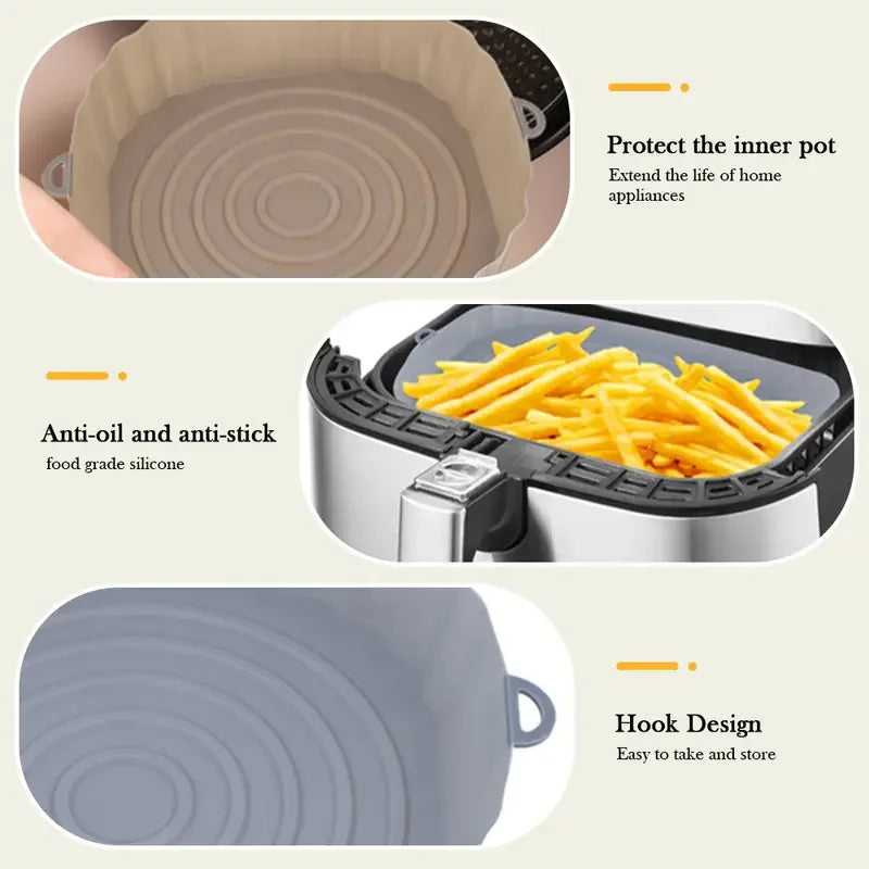 Silicone Air Fryer Pan