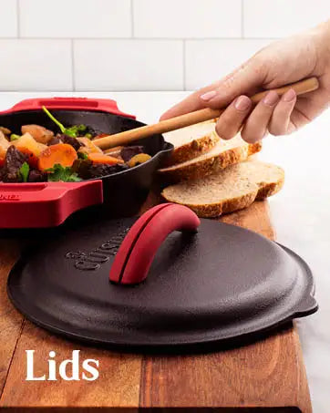 Cast Iron Cookware 17-Piece Set Seasoned Skillet  Grill Pan Lid  Griddle  Pizza Pan  Dutch Oven+Pan