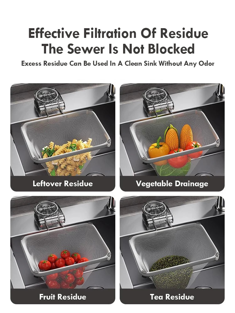 Kitchen Sink Filter Rack