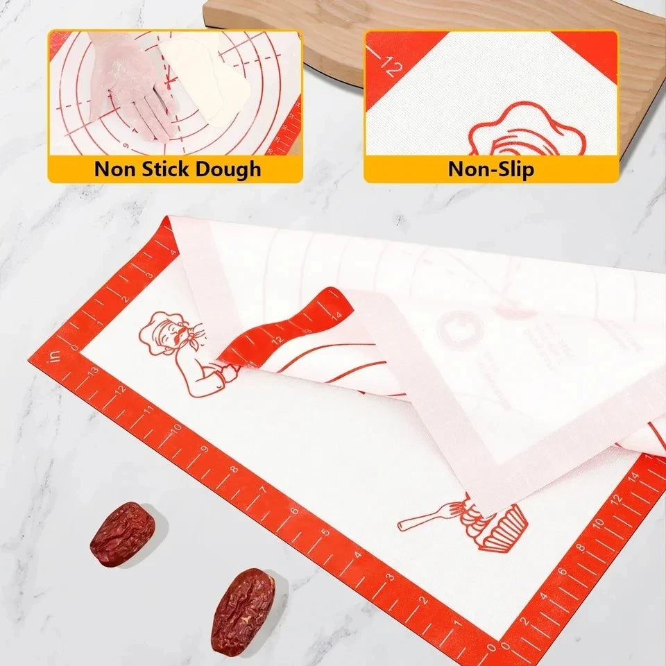 Silicone baking mat