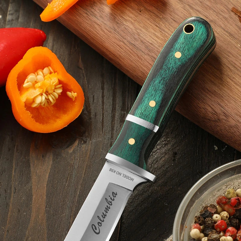 Meat knife for cutting fruit