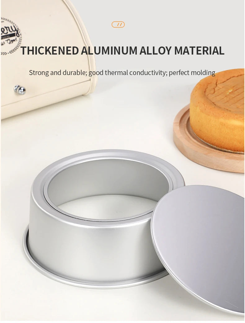 4-10 inch baking pan round