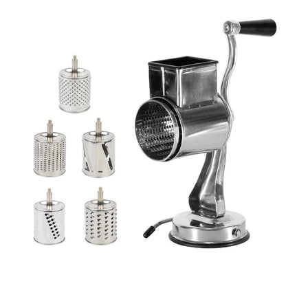Stainless steel drum vegetable cutter Multifunctional vegetable cutter Hand multi-functional kitchen utensils Fruit and vegetabl