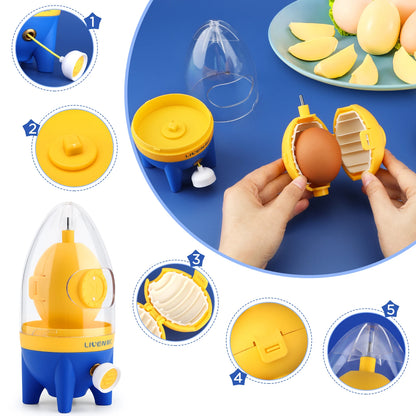 Hand Pull Egg Yolk And Egg White Spinner