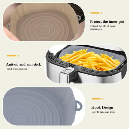 Silicone Air Fryer Pan