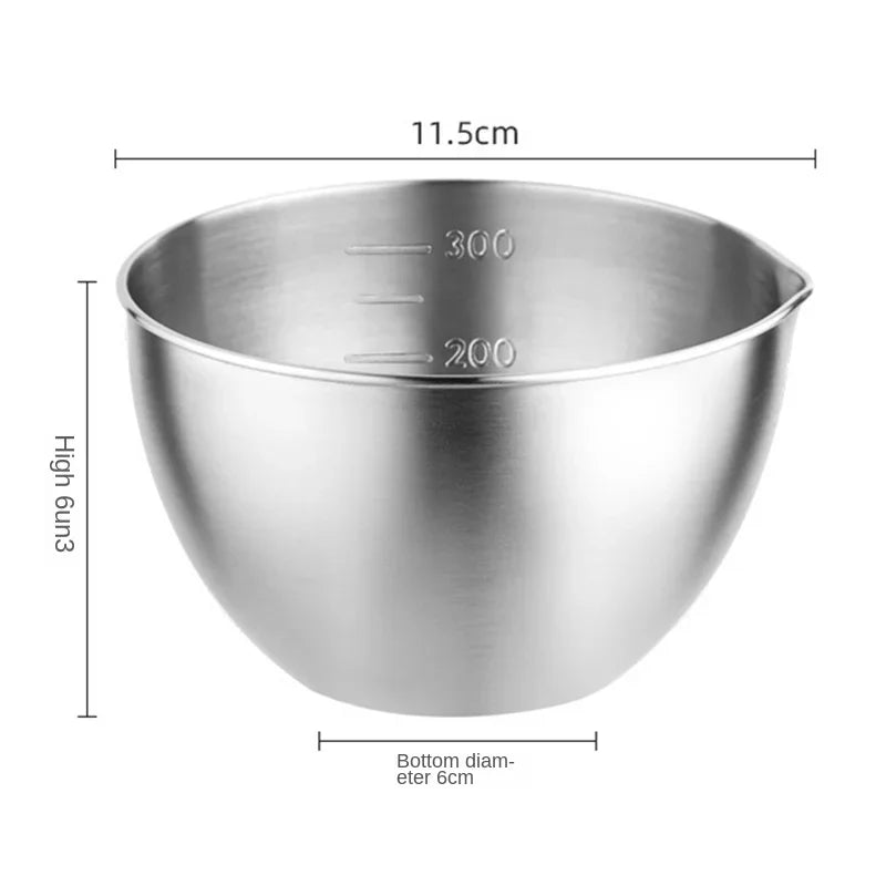 200/300/400ml Kitchen bowls Stainless Steel