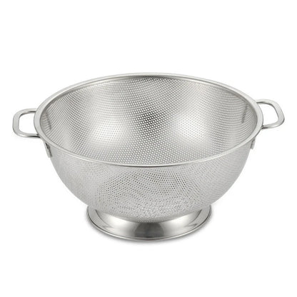 1Pc All Purpose Stainless Steel Fine Mesh Strainer Net Baskets With Handles Resting Base Colander Set Kitchen Supplies