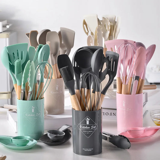 Silicone Kitchenware Non-Stick Cookware