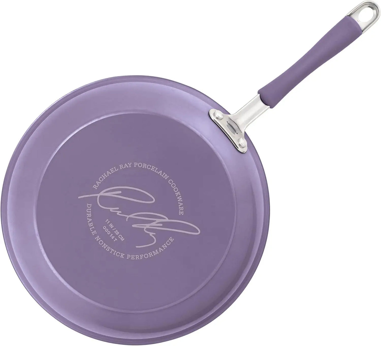 Cucina Nonstick Cookware Pots and Pans Set, 12 Piece, Lavender Purple