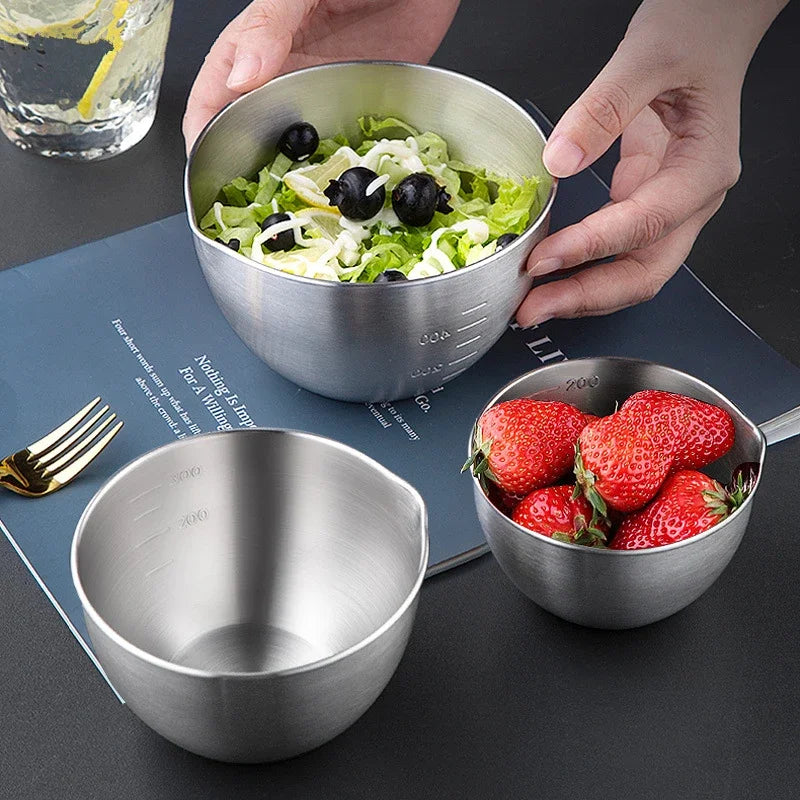 200/300/400ml Kitchen bowls Stainless Steel