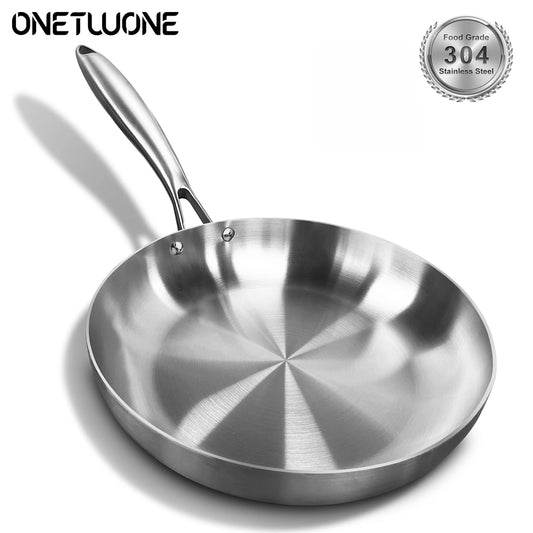 Stainless Steel Antiarina Frying Pan