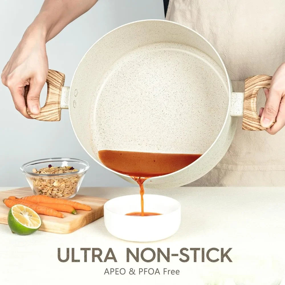 Nonstick Stock 6 Quart Cooking Pot