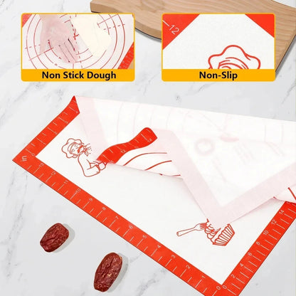 Silicone baking mat