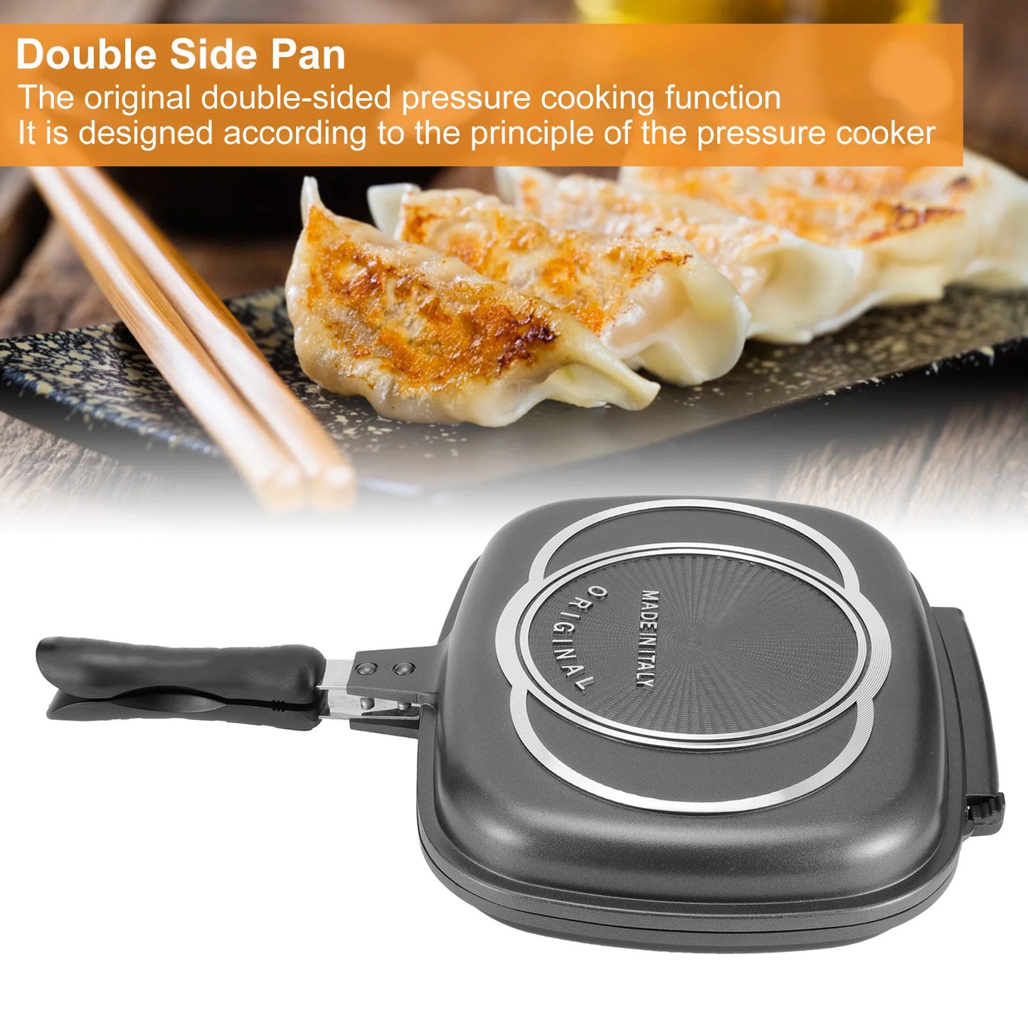 Double Side Pan Grill Pan