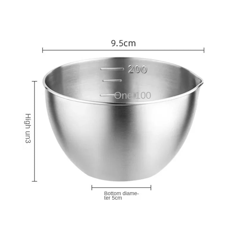 200/300/400ml Kitchen bowls Stainless Steel