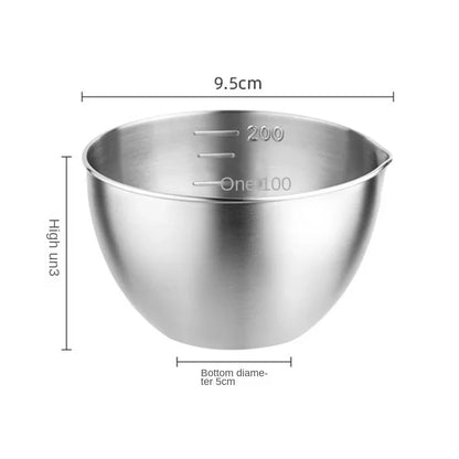 200/300/400ml Kitchen bowls Stainless Steel