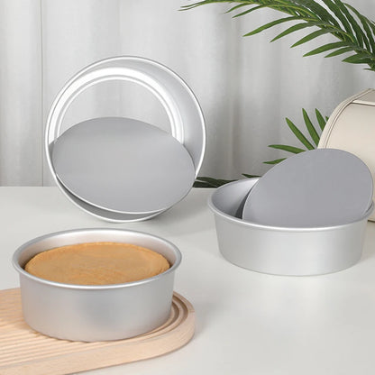 4-10 inch baking pan round